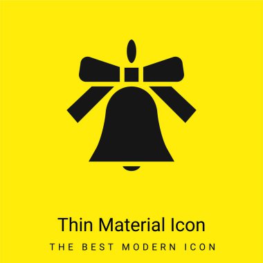 Zil en düşük düzeyde parlak sarı madde simgesi