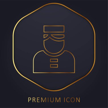 Bellboy Altın Hat prim logosu veya simgesi