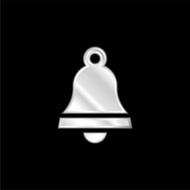 Gümüş kaplama metalik simge