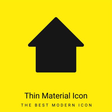 Büyük Oku Yükle Asgari sarı malzeme simgesi