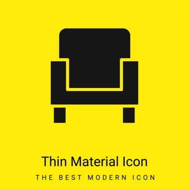 Koltuk Minimum Parlak Sarı Madde simgesi
