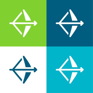 Düz Düz Düz Düz Renk simgesi kümesi