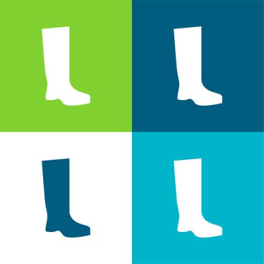 Önyükleme Düz Rengi en az simge kümesi