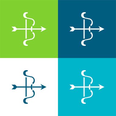 Düz Düz Düz Düz Renk simgesi kümesi