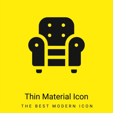 Koltuk Minimum Parlak Sarı Madde simgesi