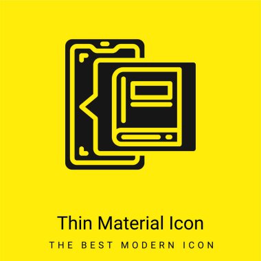 Kitap en az parlak sarı malzeme simgesi