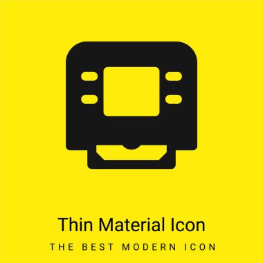 ATM MAchine en az sarı madde simgesi