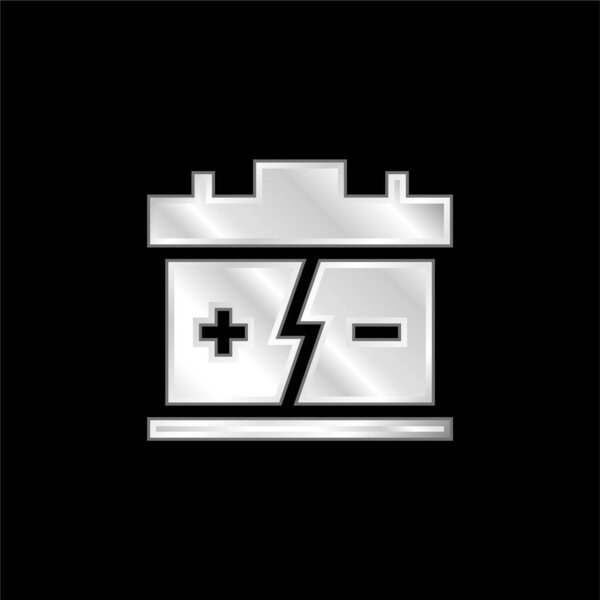 Плакированный металлический значок батареи