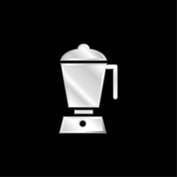 Серебристый блендер