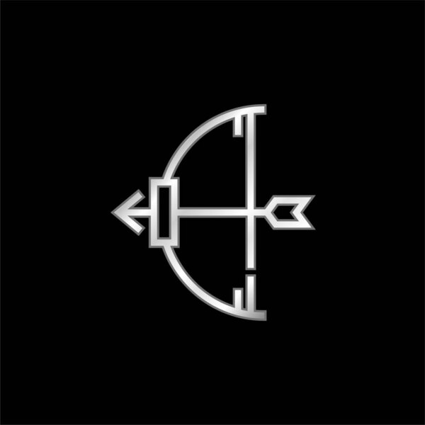 Серебристая луковая икона