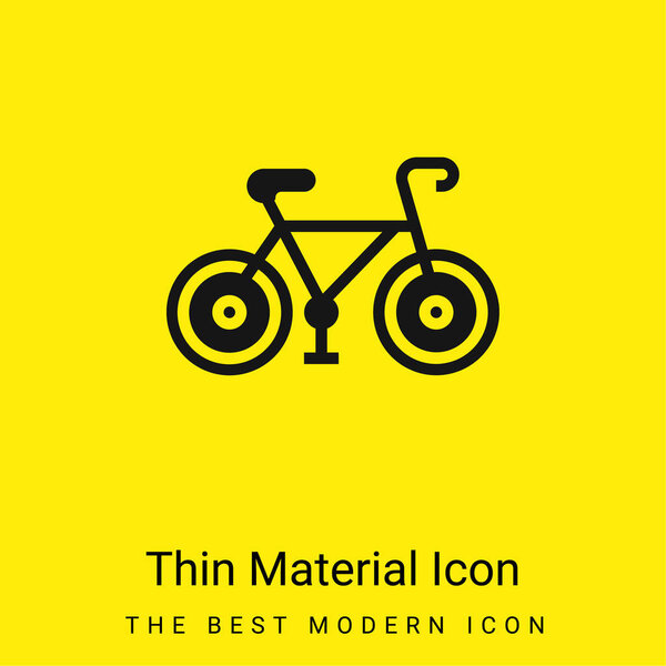 Минимальная ярко-желтая иконка