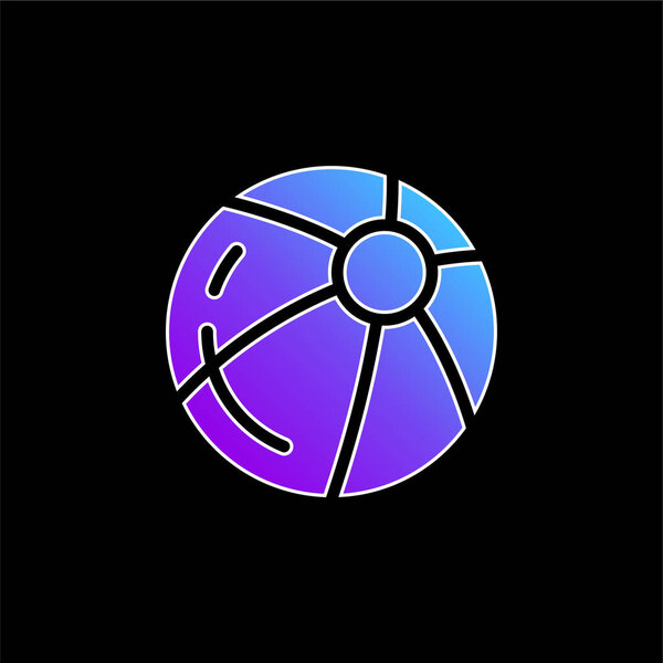 Значок вектора градиента шара