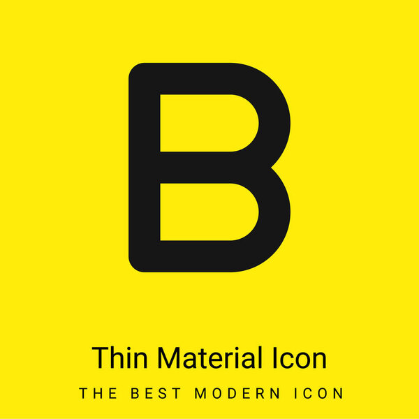 Иконка бета-минимального яркого желтого материала