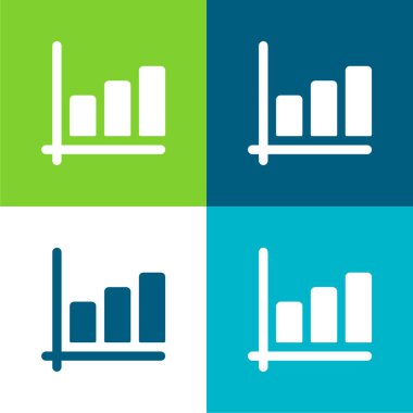 Çubuk Tablosu Düz Renk en az simge kümesi