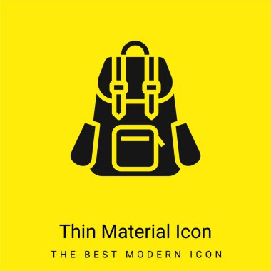 Çanta en az sarı madde simgesi