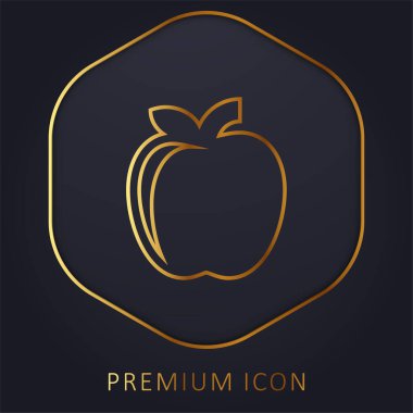 Elma hattı premium logosu veya simgesi