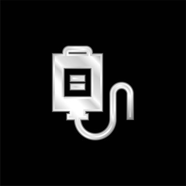 Kan Torbası gümüş kaplama metalik simge