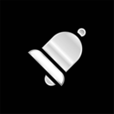 Gümüş kaplama metalik simge