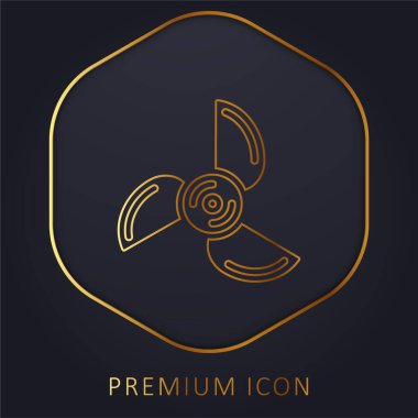 Blades Golden Line premium logosu veya simgesi