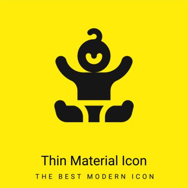 Bebek en az sarı madde simgesi