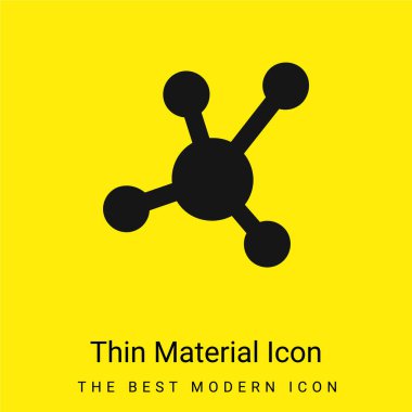 Atomik bağ en az sarı madde simgesi