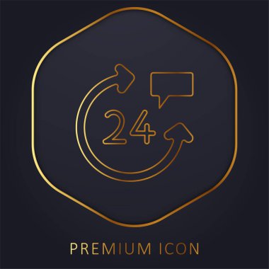 24 Saat Altın Hat prim logosu veya simgesi