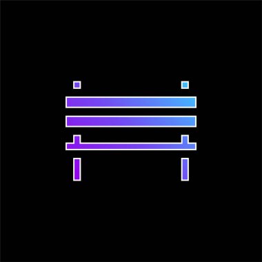 Mavi eğimli vektör simgesini sırala