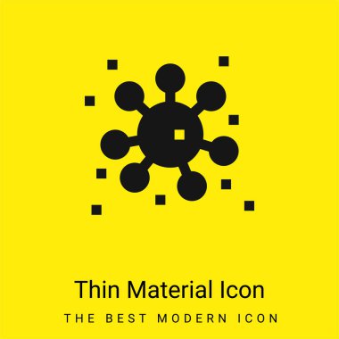 Bakteriler en az parlak sarı madde simgesi