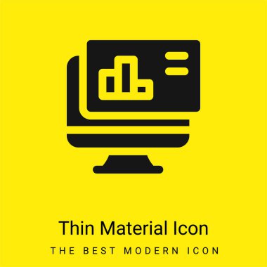 Analiz en az parlak sarı madde simgesi