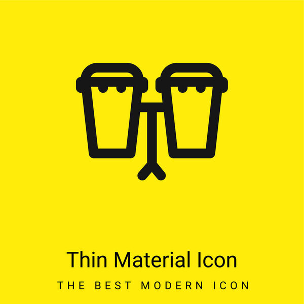 Символ минимального ярко-жёлтого материала