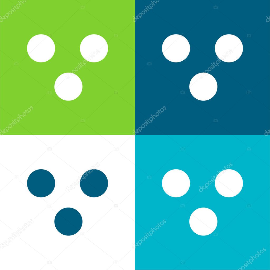 Because Mathematical Symbol Flat four color minimal icon set