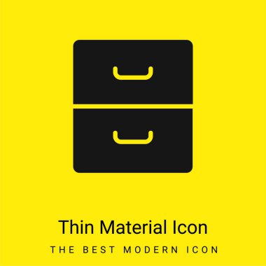 En küçük parlak sarı madde simgesini arşivle