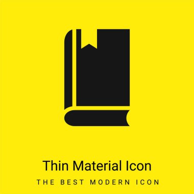 Kitap en az parlak sarı malzeme simgesi