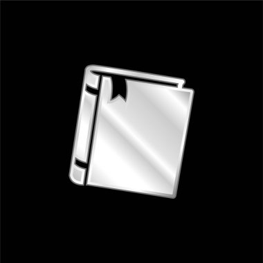 Gümüş kaplama metalik simge