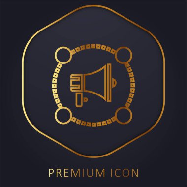 Ortak Pazarlama Altın Hat prim logosu veya simgesi