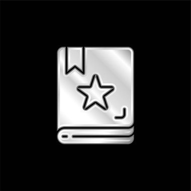 Gümüş kaplama metalik simge