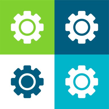 Büyük Düz Düz Düz Renk Simgesi