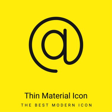 Sembol 'da en az sarı madde simgesi