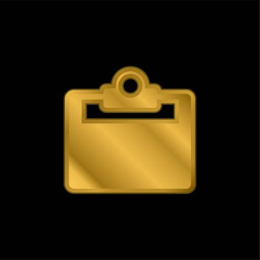 Rozet altın kaplama metalik simge veya logo vektörü