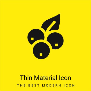 Yaban mersini en az parlak sarı madde simgesi