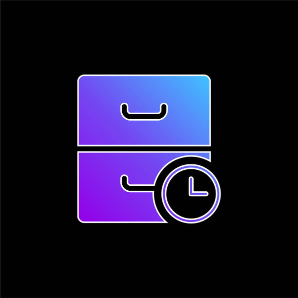 Иконка синего градиента