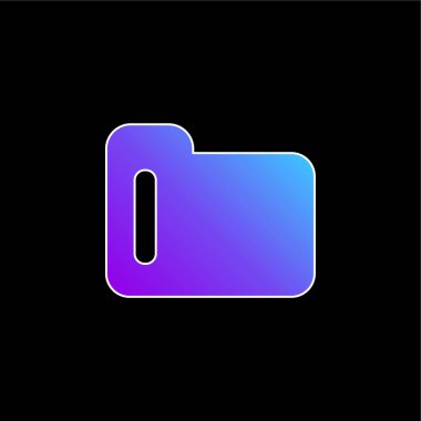 Siyah Dizin Sembol mavi gradyan vektör simgesi