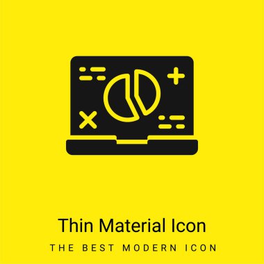 Analizler çok az parlak sarı madde simgesi