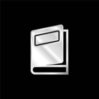 Gümüş kaplama metalik simge