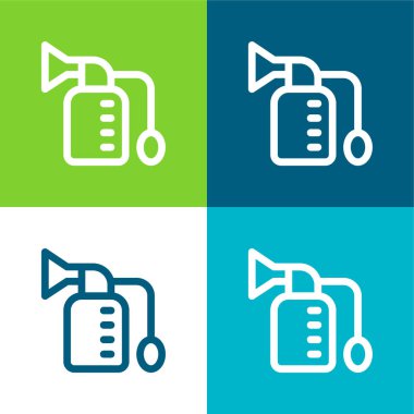 Göğüs Pompası Düz Renk en az simge kümesi