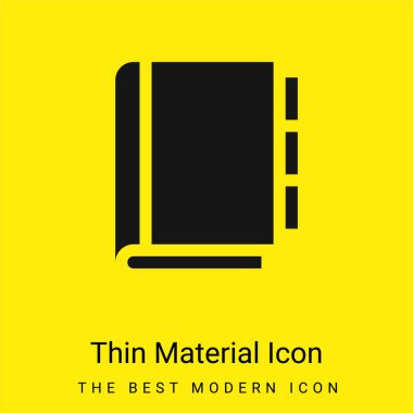 Randevu Defteri en az sarı malzeme simgesi