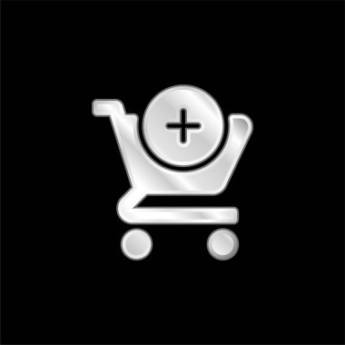 Gümüş kaplama metalik simge ekle