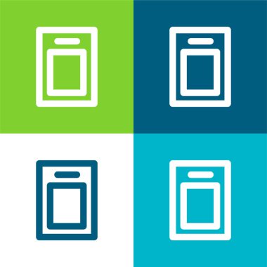 Tahta Düz Renk en az simge seti