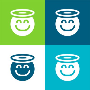 Melek Düz Rengi en az simge kümesi