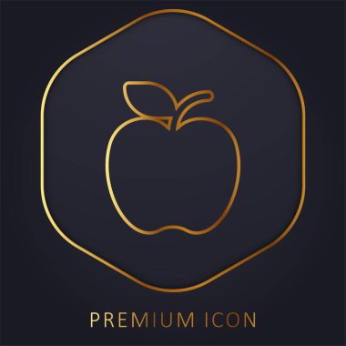 Elma hattı premium logosu veya simgesi